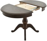 Обеденная группа (Стол Фабрицио-1 и 4 стула Кабриоль), орех темный — изображение 3