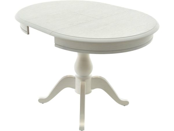 Обеденная группа (Стол Фабрицио-1 и 4 стула Тулон м/с), белая эмаль — изображение 4