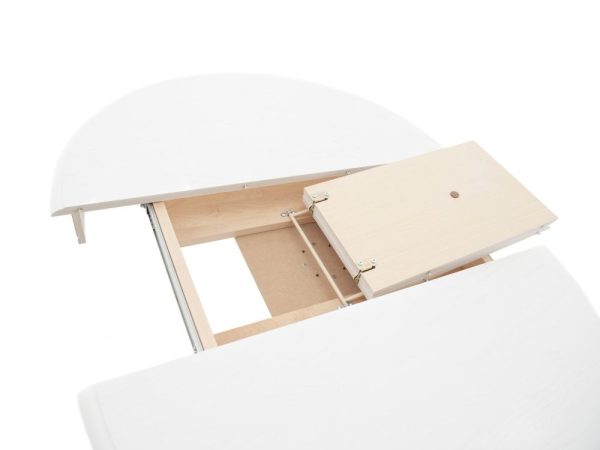 Обеденная группа (Стол Фабрицио-1 и 2 стула Кабриоль), эмаль белая — изображение 5