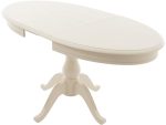 Стол «Фабрицио» эллипс 110x75, слоновая кость — изображение 4