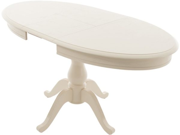 Стол «Фабрицио» эллипс 110x75, слоновая кость — изображение 4