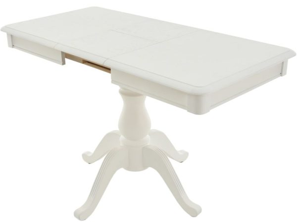 Стол «Фабрицио-1» мини 90x60, эмаль белая — изображение 4