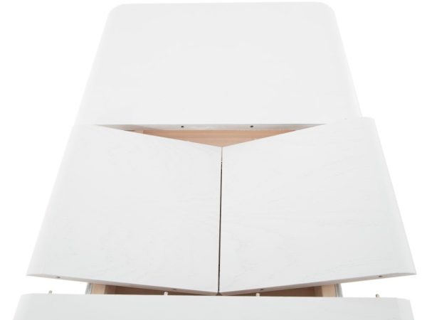 Стол «Фабрицио-1» мини 90x60, эмаль белая — изображение 5