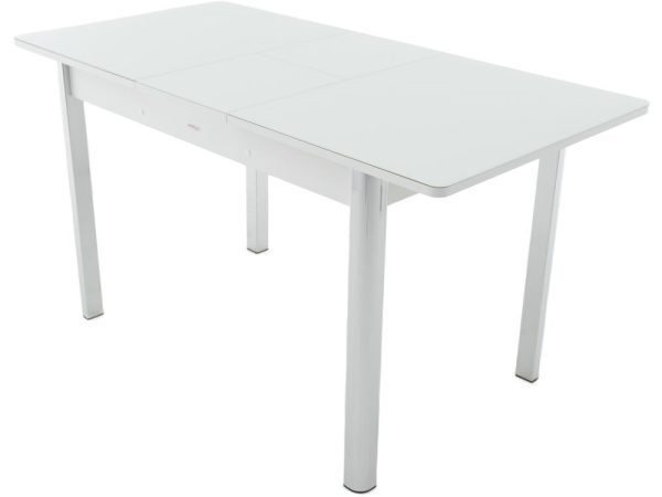 Обеденная группа (Стол Гамбург стекло и 4 стула Чинзано), белый — изображение 5