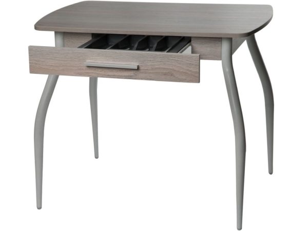 Обеденная группа (Стол Граус и 2 стула Кемпер), белый мрамор — изображение 4