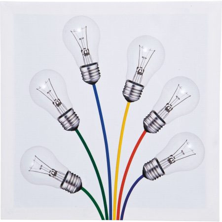 Постер со светодиодами Bulb