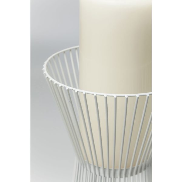 KARE-38430-detail-d-1400x1400 Подсвечник Wire, коллекция "Провода" 15*50*15, Сталь, Белый — изображение 5