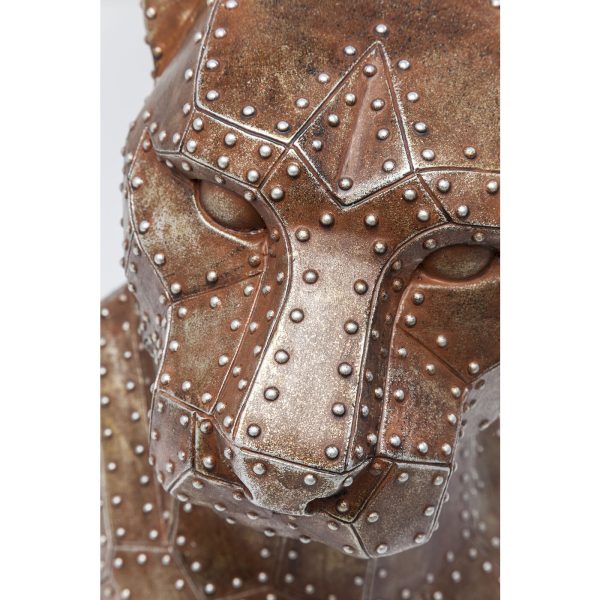 Статуэтка Cat, коллекция "Кошка" 36*82*45, Полирезин, Медный — изображение 5