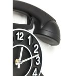 Часы настенные Telephone, коллекция "Телефон" 26*32*5, Полистирол, Черный — изображение 5