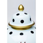 Емкость Sole, коллекция "Солнце" 34*56*34, Фарфор, Голубой — изображение 5