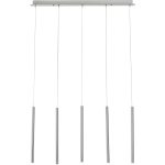 Люстра для столовой Vegas, коллекция "Вегас" 100*150*8, Сталь, Серебряный — изображение 5