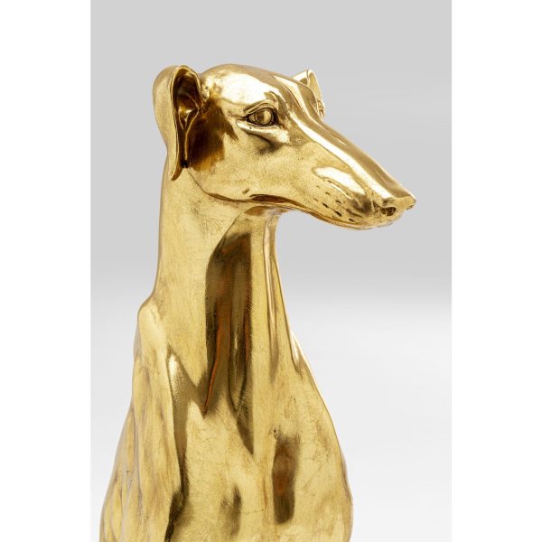 Фигура декоративная Greyhound, коллекция "Грейхаунд" 44*80*26, Полирезин, Золотой — изображение 5