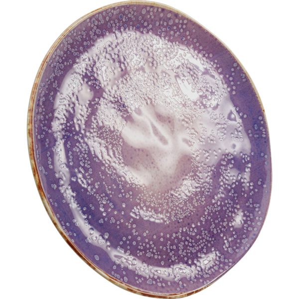 Тарелка Shirly, коллекция "Ширли" 26*2*26, Керамика, Фиолетовый — изображение 5