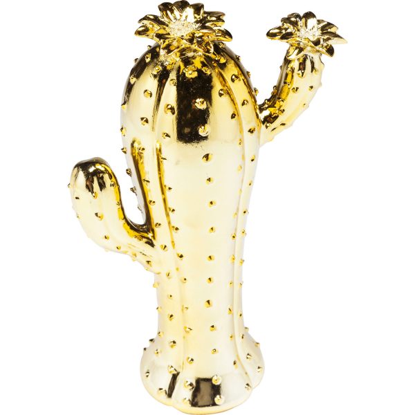 Копилка Cactus, коллекция "Кактус" 19*30*10, Полирезин, Золотой — изображение 5