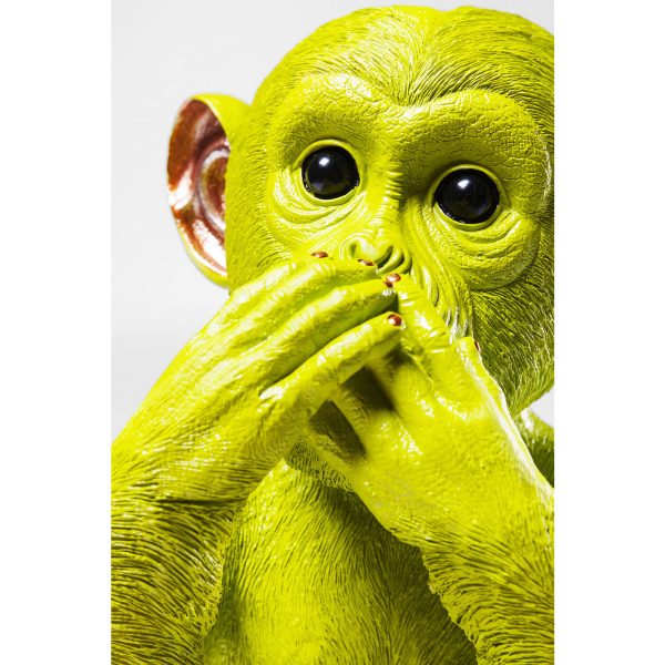 KARE-60794-detail-a-1400x1400 Копилка Monkey, коллекция "Обезьяна" 24*35*23, Полирезин, Зеленый — изображение 5