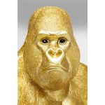 Фигура декоративная Gorilla, коллекция "Горилла" 60*76*55, Полирезин, Золотой — изображение 5