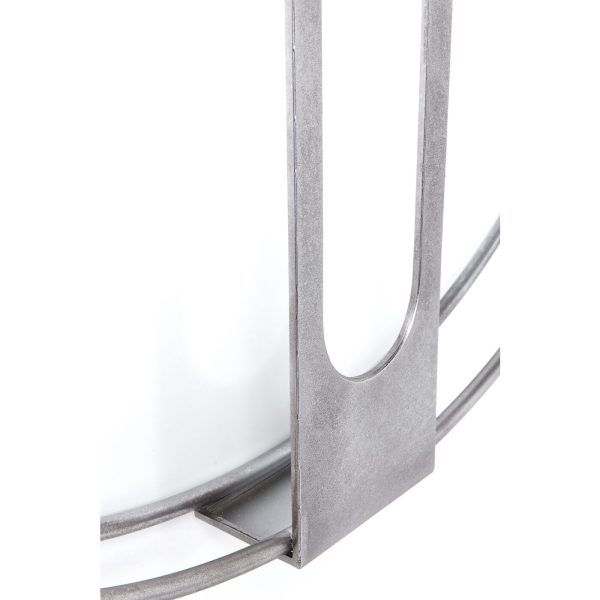 Часы настенные Clip, коллекция "Зажим" 107*107*15, Сталь, Серебряный — изображение 5