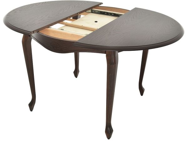 Kabriol-krug-Ton-7_orekh-temnyy_1 Стол «Кабриоль» круг (D 105), орех темный — изображение 3