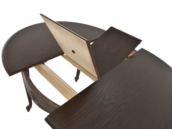 Kabriol-krug-Ton-7_orekh-temnyy_3 Стол «Кабриоль» круг (D 105), орех темный — изображение 5