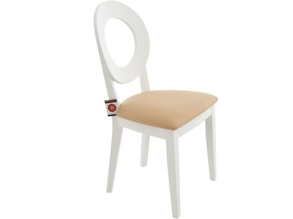 Стул «Коломбо-2», Нитро крем, эмаль белая — изображение 4