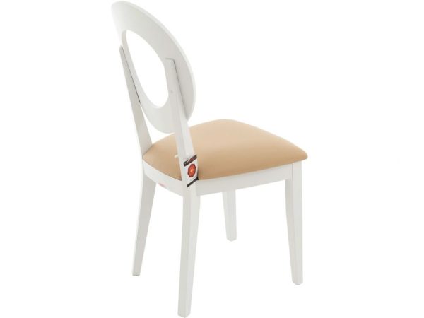 Стул «Коломбо-2», Нитро крем, эмаль белая — изображение 5