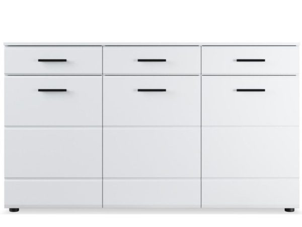 Белый/белый глянец