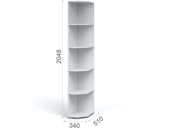 Стеллаж «Лацио», Белый — изображение 3
