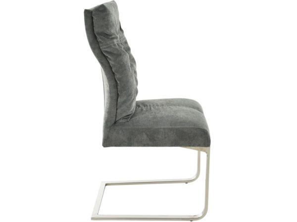 Стул «Лофт-2». ткань: Berlin 101, каркас: хром — изображение 4