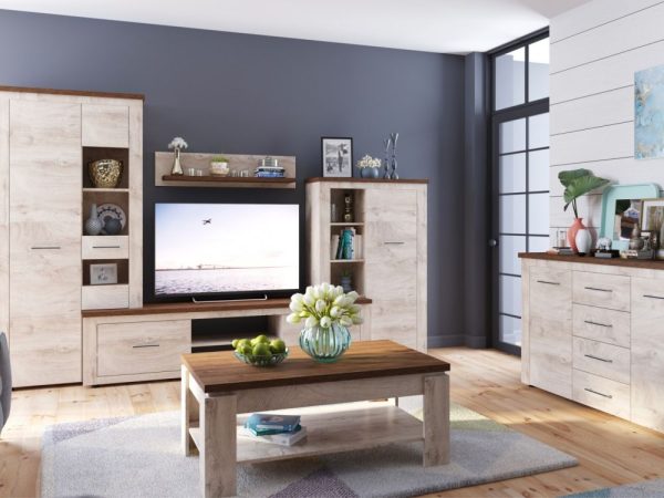 Комод «Мэдисон» 2д4ящ, Дуб эндгрейн/дуб экспрессив бронзовый — изображение 5