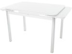 Стол «Пекин» стекло, белый — изображение 3