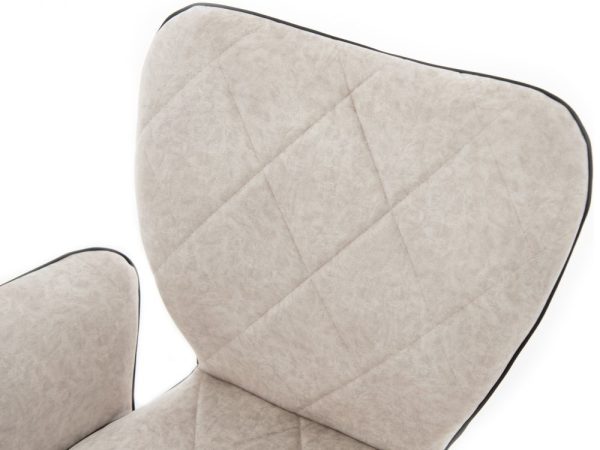 Стул «Риоха» с подлокотниками Лама 01, каркас хром — изображение 5