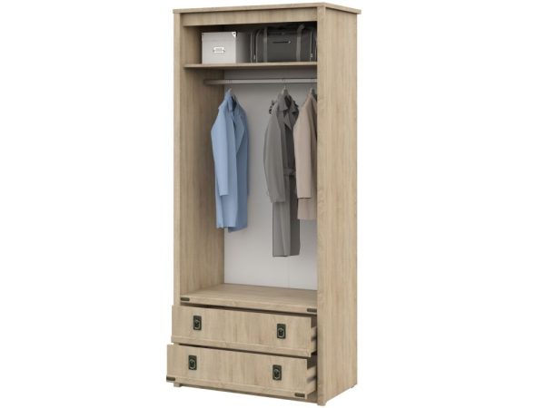 Шкаф «Валенсия» 2д2ящ, Дуб сонома — изображение 3