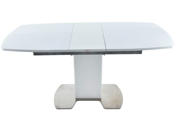 Стол «Санторини» стекло OPTI, белый — изображение 5