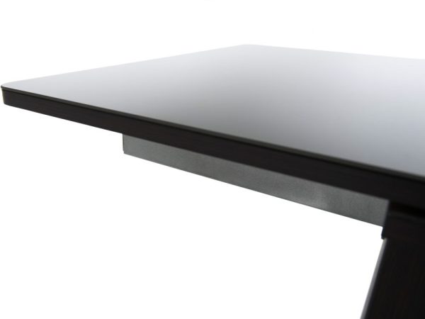 Стол «Сардиния» стекло, черный — изображение 5