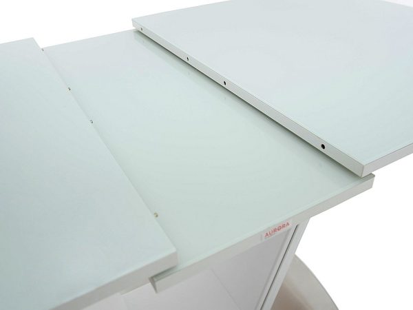 Sevilya-steklo-beloe_-belyy_2 Обеденная группа (Стол Севилья OPTI ПМ и 4 стула Марсала), белый — изображение 5