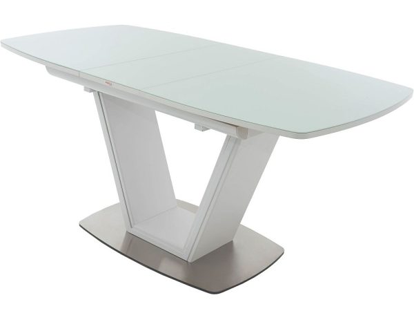 Стол «Севилья» ПМ стекло OPTI, белый — изображение 5