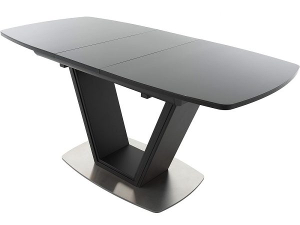 Sevilya-steklo-chernoe_-chernyy_2 Обеденная группа (Стол Севилья ПМ и 4 стула Марсала), черный — изображение 5