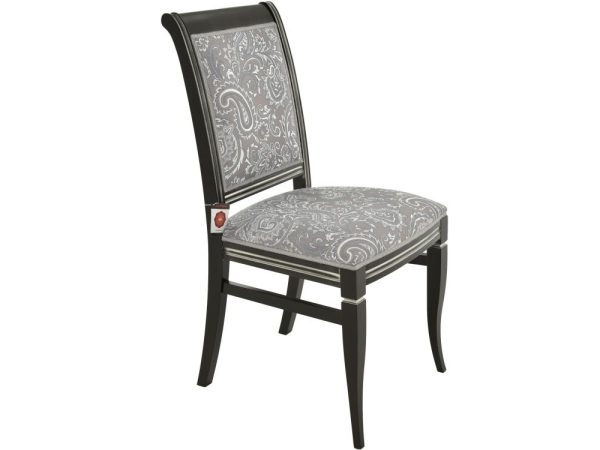 Стул «Сибарит-2», Базар 149-2, черный с серебром — изображение 4
