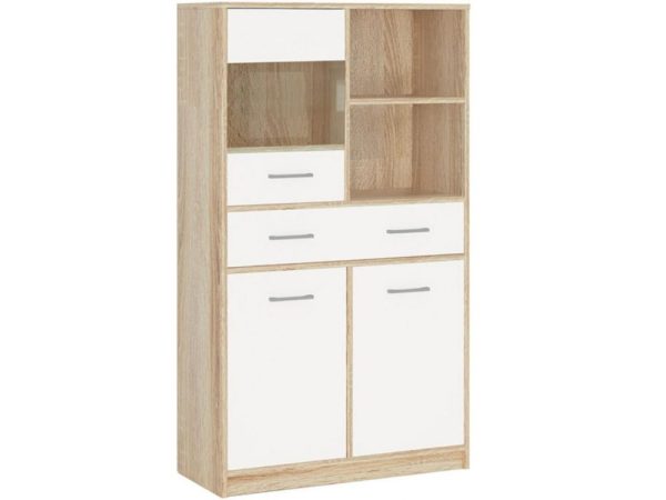 Дуб сонома/белый