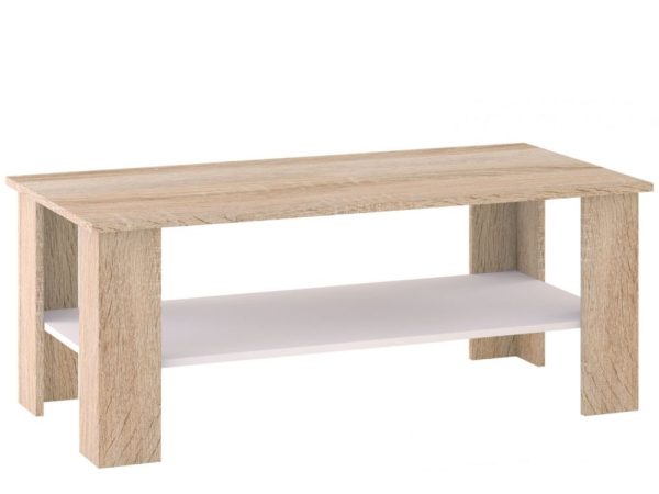 Дуб сонома/белый