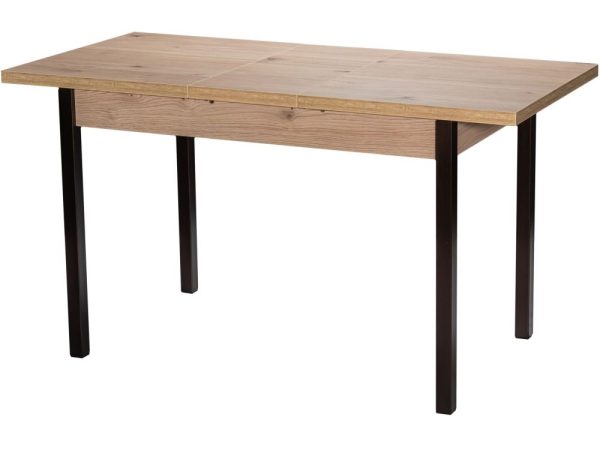 Стол М65 «Денвер» ДП1-01-06 1100(1400)*680 ЛДСП «Дуб Эврика», квадратные Арабискат — изображение 4