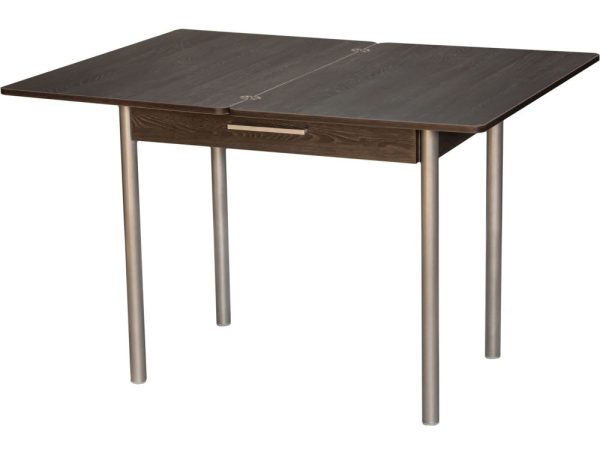 Стол М20 ДП1-02-05 900(1200)*600, ЛДСП:Дуб Кантербери, Н/стола (Металлик) — изображение 4