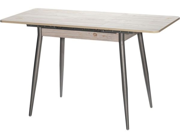 Н/стола прямые с ут. Металлик