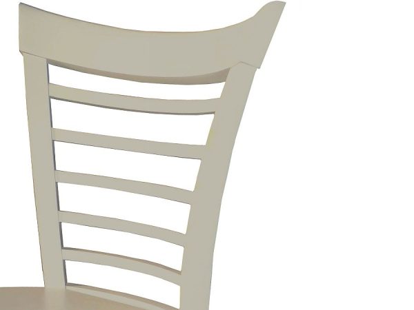 Стул «Бурбон» жесткий, слоновая кость — изображение 4