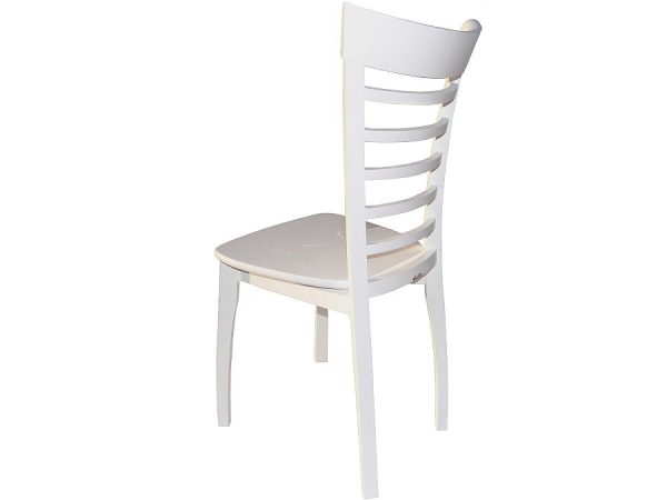 Стул «Бурбон» жесткий, эмаль белая — изображение 5