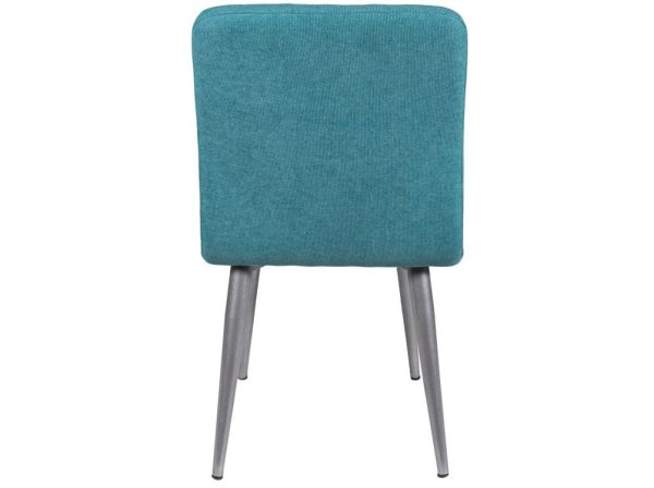 Стул ДП2-17 «Даллас», ткань «Канди Аквамарин», каркас металлик — изображение 5