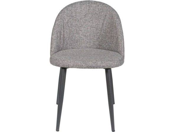 Стул ДП2-17 «Делтон», рогожка «Графит», каркас графит — изображение 4