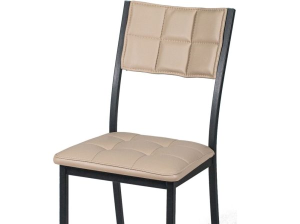 Стул Дункан ДП2-20, Линкольн беж, каркас черный матовый — изображение 4