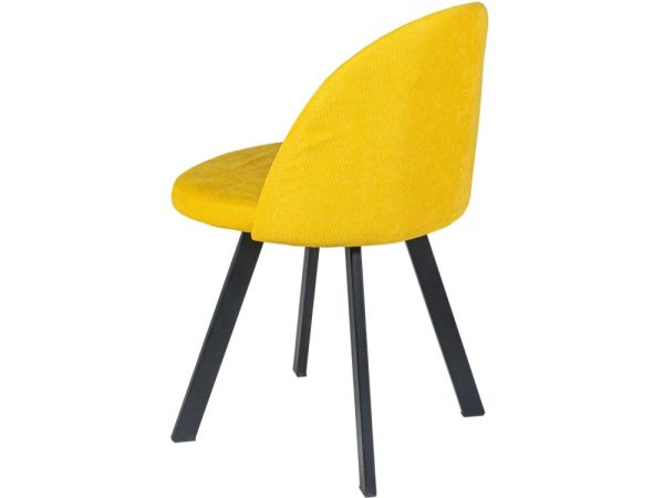 Стул ДП2-25 «Спайдер», ткань «Канди Сани», каркас черный матовый — изображение 4