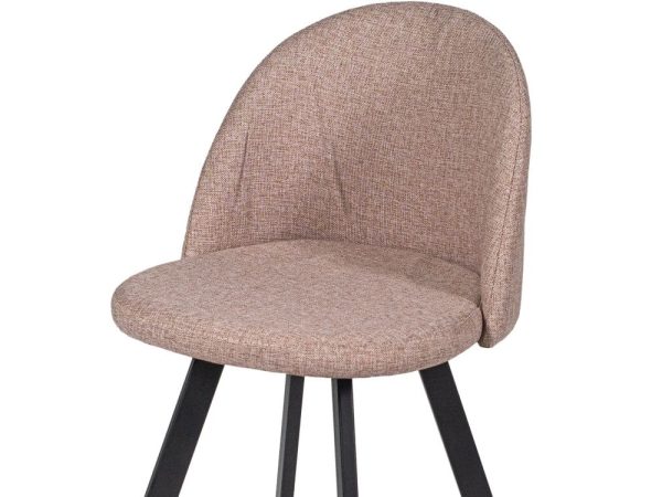 Stul-DP2_25-Spayder-M107-chernyy-matovyy_-rogozhka-Kemel_3 Стул ДП2-25 «Спайдер», рогожка «Кэмел», каркас черный матовый — изображение 5